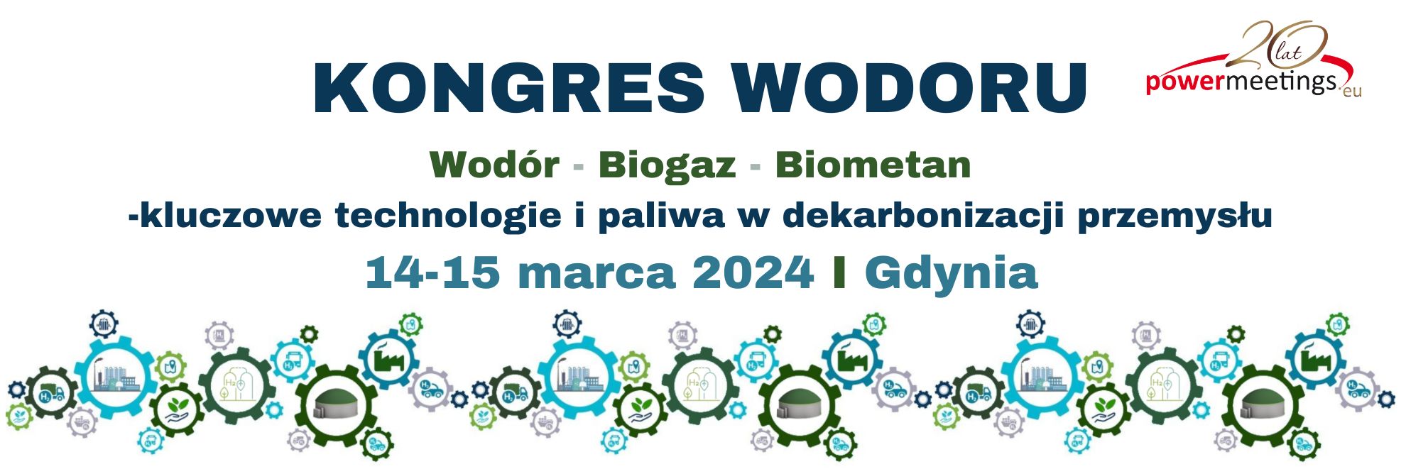 Kongres Wodór, Biogaz, Biometan – kluczowe technologie i paliwa w dekarbonizacji przemysłu