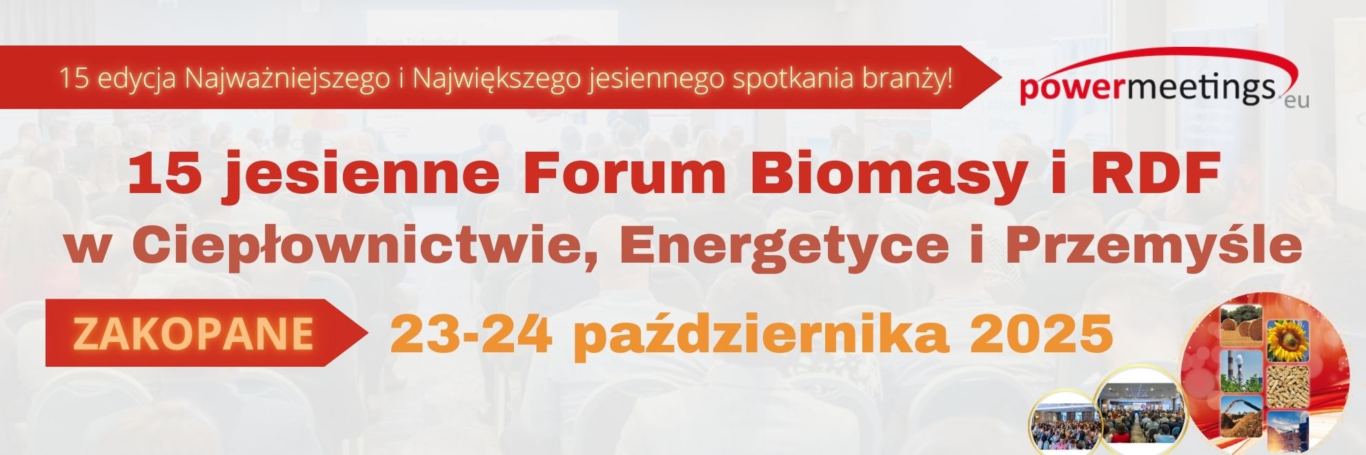 XV jesienne Forum Biomasy i RDF 2025
